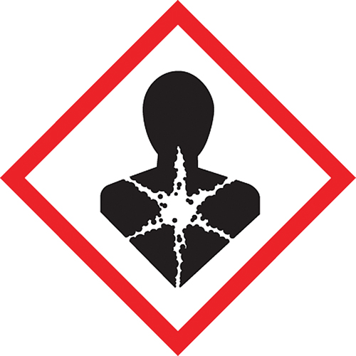 GHS Pictogram Labels, Paper, Roll, 2" L x 2" W Seagulf Marine Industries Inc.