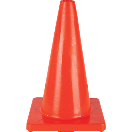C&ocirc;ne de couleur pour la signalisation, 18", Orange Seagulf Marine Industries Inc.