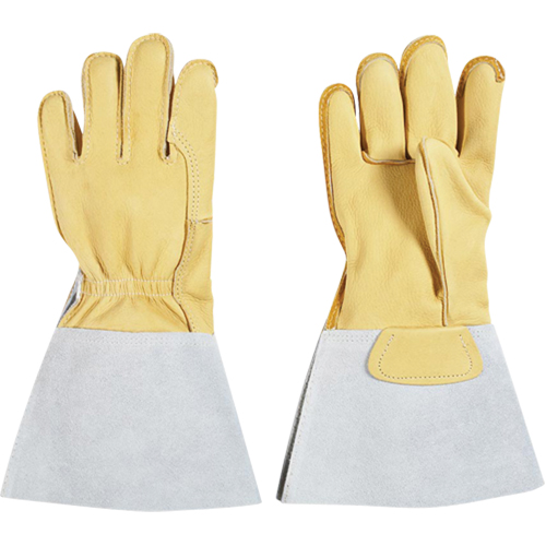 Lineman's Glove, Large, Grain Cowhide Palm, Cotton Inner Lining Seagulf Marine Industries Inc.