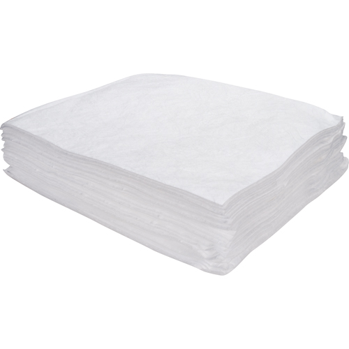 Premium Meltblown Sorbent Pads, Oil Only, 15" x 17", 8 gal. Absorbancy Seagulf Marine Industries Inc.