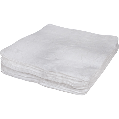 Premium Meltblown Sorbent Pads, Oil Only, 30" x 30", 50 gal. Absorbancy Seagulf Marine Industries Inc.