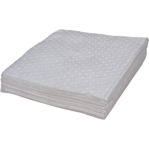 Premium Bonded Sorbent Pads, Oil Only, 15" x 17", 8 gal. Absorbancy Seagulf Marine Industries Inc.
