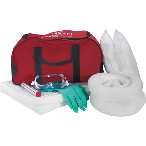 Vehicle Spill Kit, Oil Only, Bag, 10 US gal. Absorbancy Seagulf Marine Industries Inc.