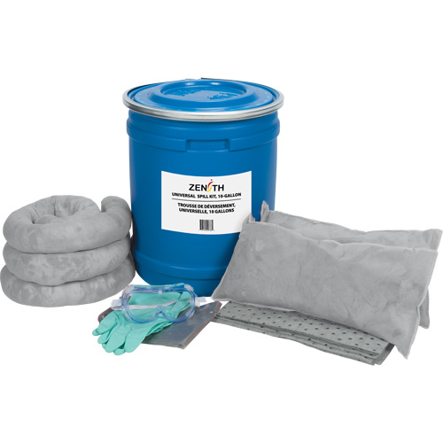 Premium Truck Spill Kit, Universal, Drum, 10 US gal. Absorbancy Seagulf Marine Industries Inc.