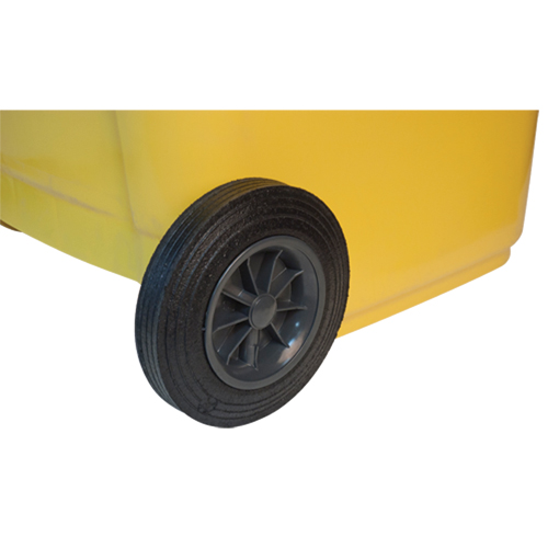 Yellow Mobile Container, Polyurethane, 63 Gallons/63 US gal. Seagulf Marine Industries Inc.