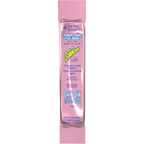 Sqwincher&reg; ZERO&reg; Qwik Stik Rehydration Drink, Single Serve, Strawberry lemonade Seagulf Marine Industries Inc.