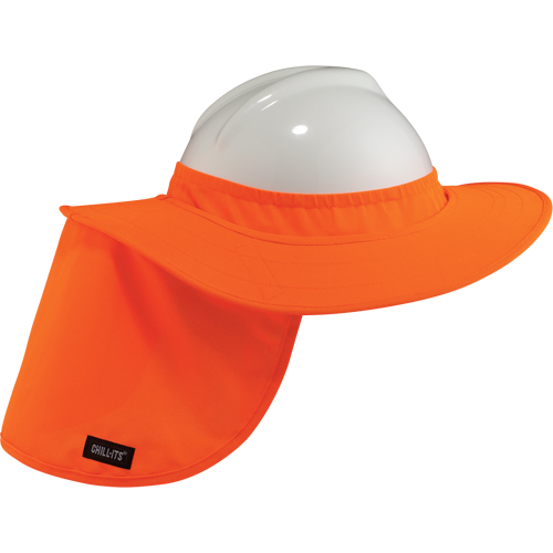 Chill-Its&reg; 6660 Hard Hat Brims, Hi-Vis Orange Seagulf Marine Industries Inc.