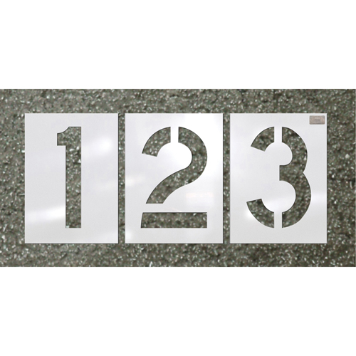Pochoirs pour parc de stationnement, Pictogramme, 12" x 9" Seagulf Marine Industries Inc.
