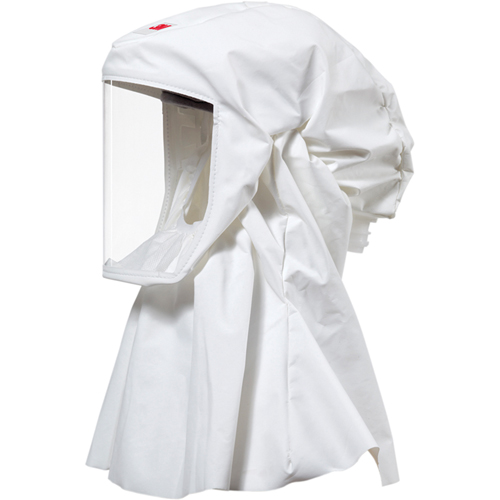 Cagoule Versaflo de haute durabilit&eacute; avec coiffe int&eacute;gr&eacute;e, Grand/Moyen, Coiffe souple, Bavette Simple Seagulf Marine Industries Inc.