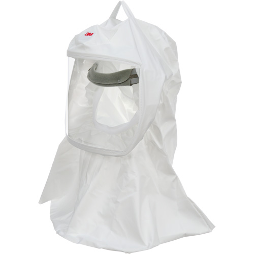 Cagoule Versaflo de haute durabilit&eacute; avec coiffe int&eacute;gr&eacute;e, Grand/Moyen, Coiffe souple, Bavette Simple Seagulf Marine Industries Inc.