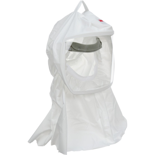 Cagoule Versaflo de haute durabilit&eacute; avec coiffe int&eacute;gr&eacute;e, Grand/Moyen, Coiffe souple, Bavette Simple Seagulf Marine Industries Inc.