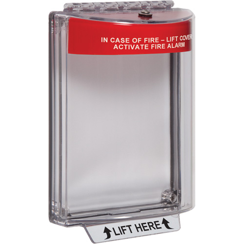 Universal Stopper&reg; Fire Alarm Covers, Flush Seagulf Marine Industries Inc.
