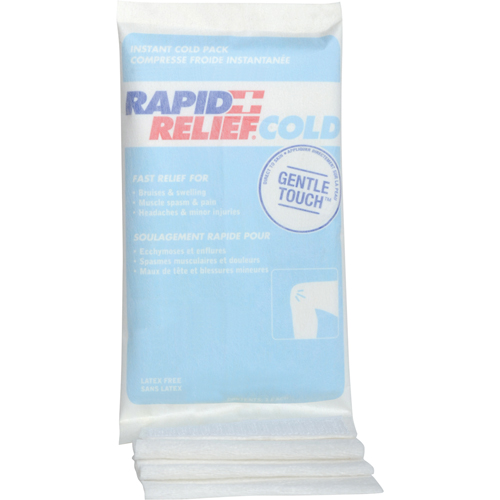 Instant Compress Packs With Self-Adhering Compression Wrap, Cold, Single Use, 6" x 9" Seagulf Marine Industries Inc.