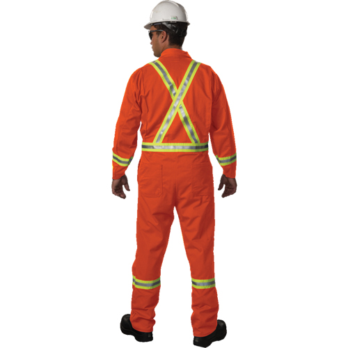 Westex UltraSoft&reg; Unlined Coveralls, Large, Orange Seagulf Marine Industries Inc.