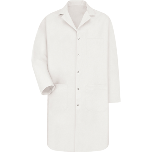 Lab Coat, Poly-Cotton, Small, White Seagulf Marine Industries Inc.