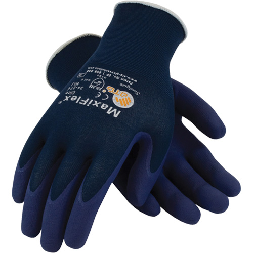 ATG MaxiFlex&reg; Elite 34-274 Gloves, 6/X-Small, Foam Nitrile Coating, 18 Gauge, Nylon Shell Seagulf Marine Industries Inc.