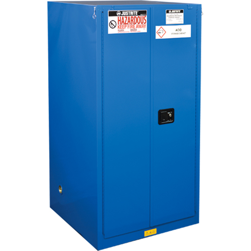 ChemCor&reg; Lined Hazardous Material Safety Cabinets, 60 gal., 34" x 65" x 34" Seagulf Marine Industries Inc.