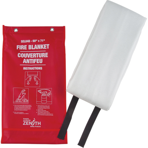 Couverture anti-feu, Fibre de verre, 60"la x 71"lo Seagulf Marine Industries Inc.