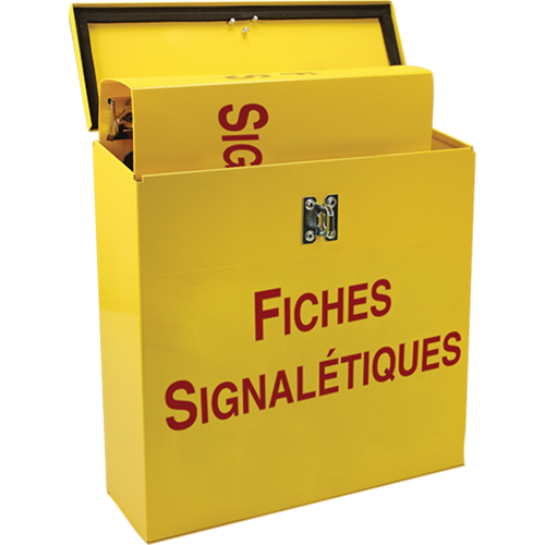 Boîte pour documents de s&eacute;curit&eacute; pour le chantier, Français, Compris reliures Seagulf Marine Industries Inc.