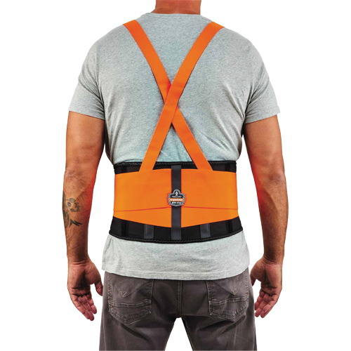 ProFlex 100HV Economy Spandex Hi-Vis Back Support Brace, Elastic, X-Small Seagulf Marine Industries Inc.