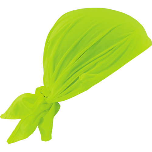 Chill-Its&reg; 6710 Cooling Triangle Hat, High Visibility Lime-Yellow Seagulf Marine Industries Inc.