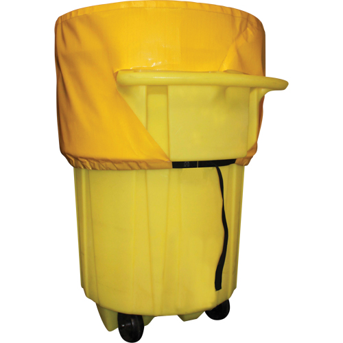 Couvercle en poly pour les surconteneurs avec roues de 50 gallons Seagulf Marine Industries Inc.