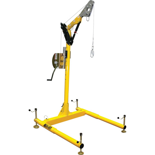 4-Piece Hoist System with Manhandler Hoist/Winch Seagulf Marine Industries Inc.