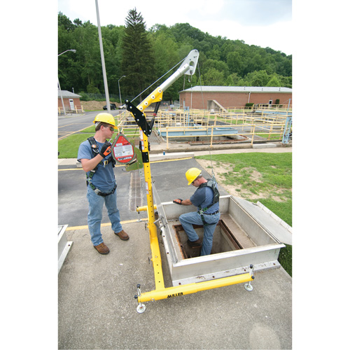 4-Piece Hoist System with Manhandler Hoist/Winch Seagulf Marine Industries Inc.