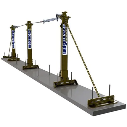 SecuraSpan Loop Rebar Horizontal Lifeline System Seagulf Marine Industries Inc.