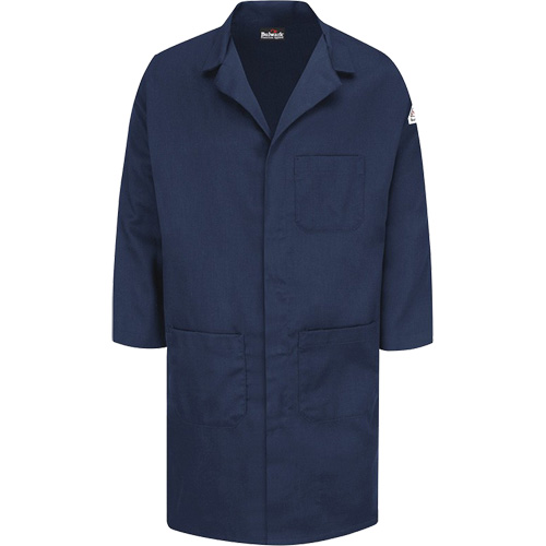 Blouse de laboratoire Excel FR ComforTouch, Coton, Grand, Bleu marin Seagulf Marine Industries Inc.