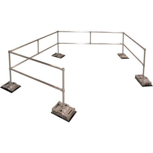 Syst&egrave;me RoofGuard classique - Trousses emball&eacute;es, Aluminium, 72" la x 216" lo x 42" ha Seagulf Marine Industries Inc.