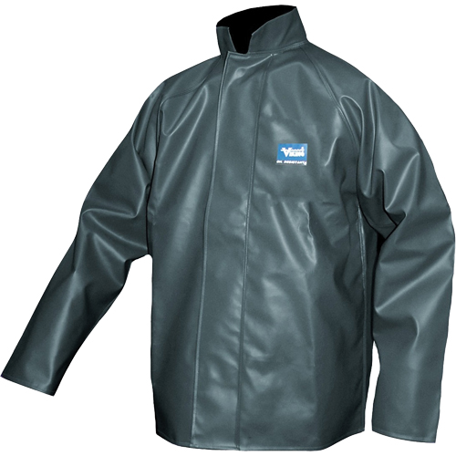 Manteau de pluie Journeyman r&eacute;sistant aux produits chimiques, Polyester, 2T-Grand, Vert Seagulf Marine Industries Inc.