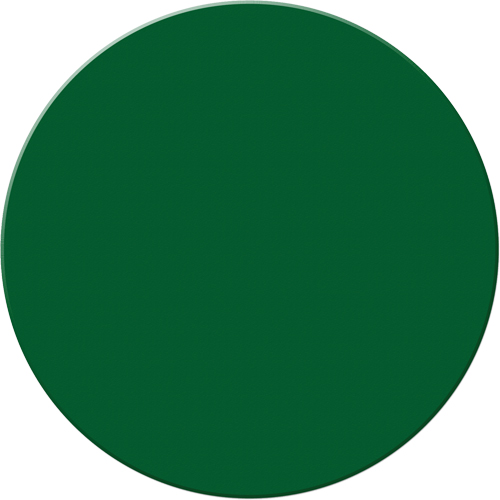 Marqueurs all&eacute;g&eacute;e/5S Armor Stripe, Cercle, 6" lo x 6" la, Vert, Plastique Seagulf Marine Industries Inc.