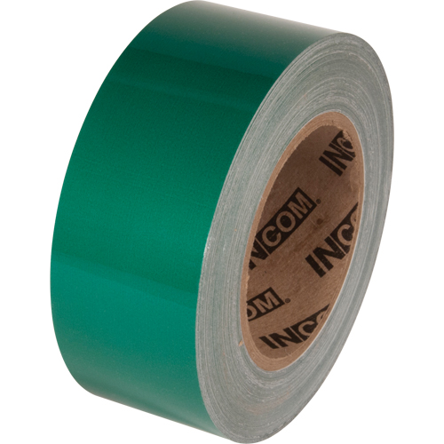Tuff Mark&reg; Floor Marking Tape, 3" x 100', Polyester, Green Seagulf Marine Industries Inc.