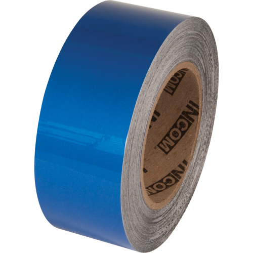 Tuff Mark&reg; Floor Marking Tape, 4" x 100', Polyester, Blue Seagulf Marine Industries Inc.