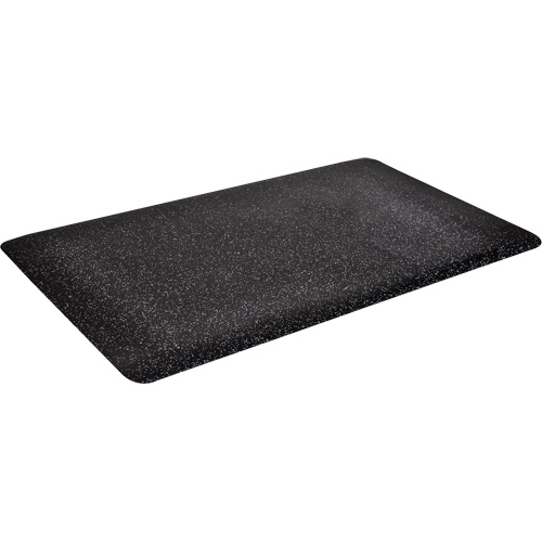Tapis antimicrobiens WD Foodmaster, Lisse, 3' x 4' x 9/16", Noir, Mousse de vinyle Seagulf Marine Industries Inc.