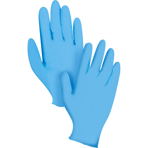 KeepKleen&reg; Disposable Gloves, X-Large, Nitrile, 8-mil, Powder-Free, Blue Seagulf Marine Industries Inc.