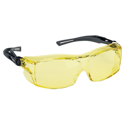 Dynamic OTG Extra Series Safety Glasses, Amber Lens, Anti-Fog/Anti-Scratch, ANSI Z87+/Meets/Exceeds CSA Z94.3 Seagulf Marine Industries Inc.