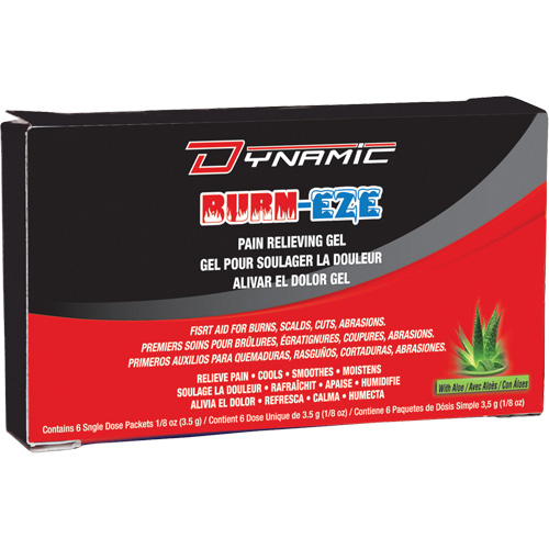 Gel Burn-Eze pour le soulagement de la douleur Dynamic, Gel, Classe 2 Seagulf Marine Industries Inc.