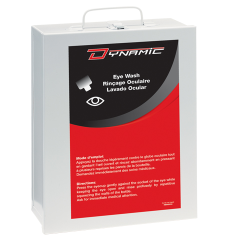 Douche oculaire avec solution isotonique Dynamic, Double Seagulf Marine Industries Inc.