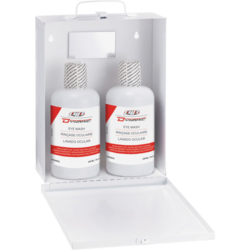 Douche oculaire avec solution isotonique Dynamic, Double Seagulf Marine Industries Inc.