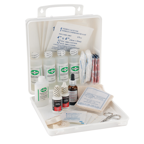 Dynamic Burn First Aid Kit for Welders, Class 1 Medical Device, Plastic B Seagulf Marine Industries Inc.