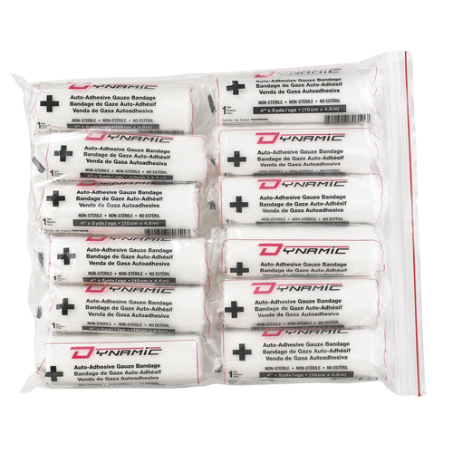 Dynamic Gauze Bandage, Roll, 15' L x 4" W, Medical Device Class 1 Seagulf Marine Industries Inc.
