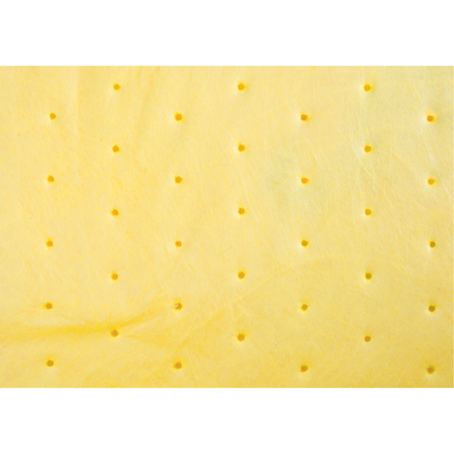 Tampons d'avertissement de premi&egrave;re qualit&eacute; - absorbants haute visibilit&eacute;, Universel, 15" x 18", 24,4 gal. d'absorption Seagulf Marine Industries Inc.