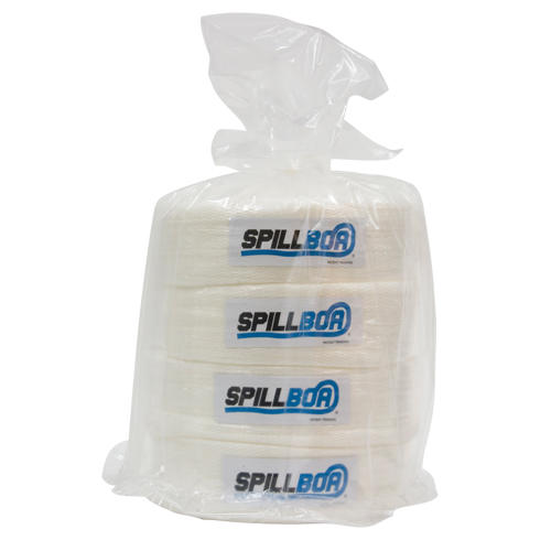 Balle SpillBoa, Huile seulement, 25' lo x 5" la, Absorption 28 gal., 4 /pqt Seagulf Marine Industries Inc.