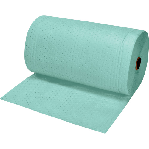 Rouleaux absorbants li&eacute;s de premi&egrave;re qualit&eacute;, Lourd, 150' lo x 30" la, Absorption 50 gal. Seagulf Marine Industries Inc.