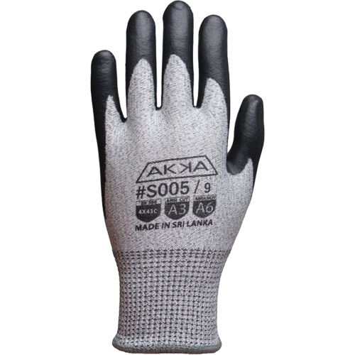 Gants r&eacute;sistants aux coupures, Taille Petit/7, Calibre 10, Rev&ecirc;tement Mousse de nitrile, Enveloppe en Dyneema, ASTM ANSI niveau A3/EN 388 niveau C Seagulf Marine Industries Inc.