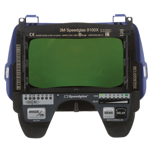 Filtre pour lentille de soudage auto-assombrissant Speedglas 9100X, 4-2/10" la x 2-1/10" h Champ de vision, Pour utilisation avec S&eacute;rie 9100 Seagulf Marine Industries Inc.