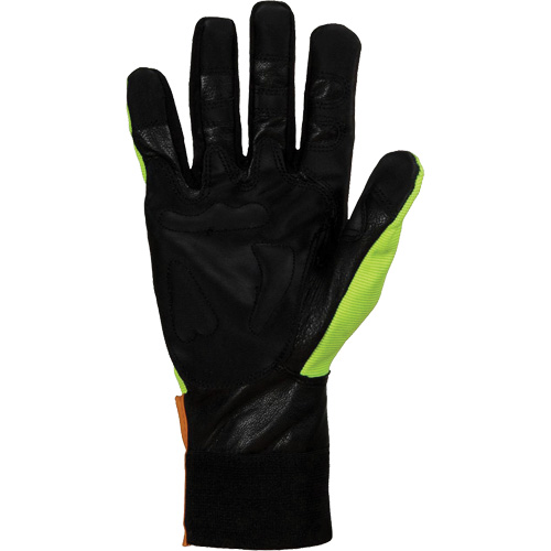 Gants pour scie &agrave; chaîne haute visibilit&eacute; Endura, Taille Grand/9, Paume Ch&egrave;vre Seagulf Marine Industries Inc.