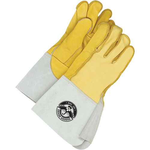 Welding Gloves, Grain Cowhide/Grain Deerskin, Size Large/10 Seagulf Marine Industries Inc.